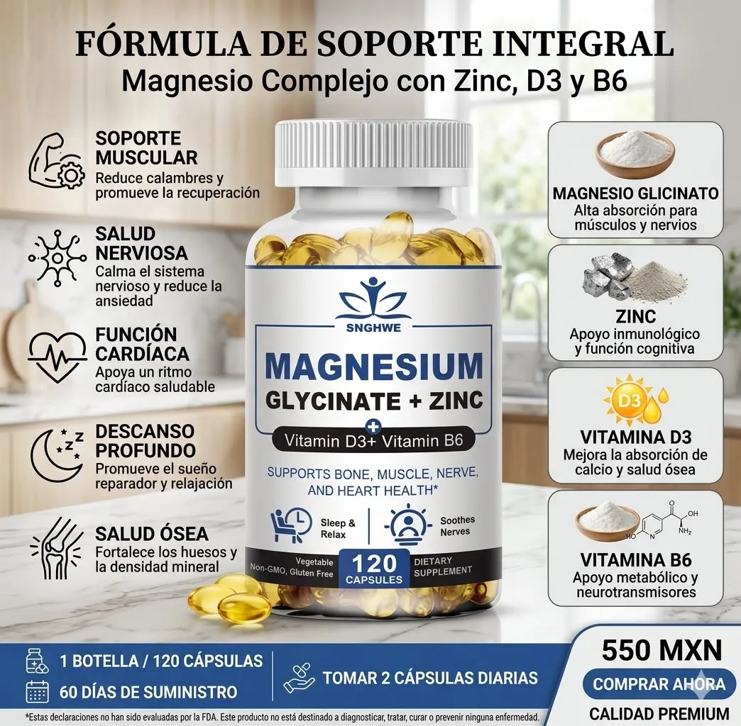 Magnesium Glycinate + Zinc - Image 2