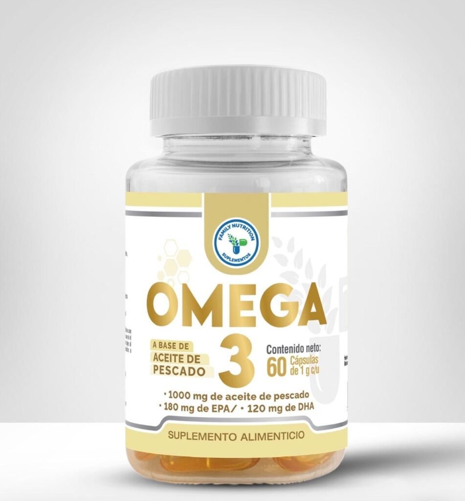 Omega 3 (aceite de pescado 100%)