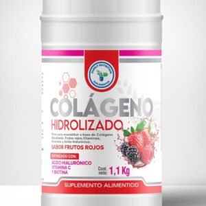 Colageno hidrolizado con resveratrol, ácido hialuronico, biotin y vitamina c